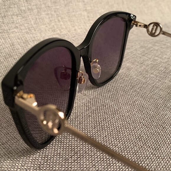 MARC JACOBS Marc 690/G/S 8079O  Black/ Gold  NWTs main image 4